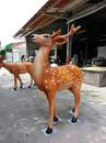 動物系列梅花鹿雕塑